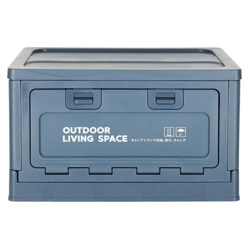 Luggage organizer camping box navy blue