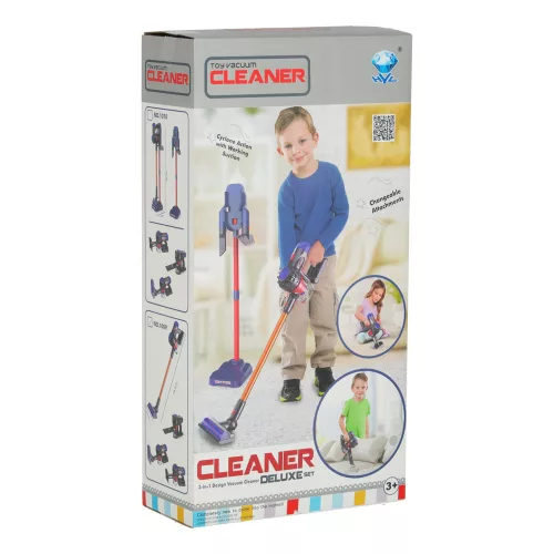 Upright vacuum cleaner for children with 3in1 suction function