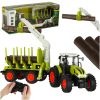 RC agricultural tractor with connection 2.4G 3.7V 500mAh