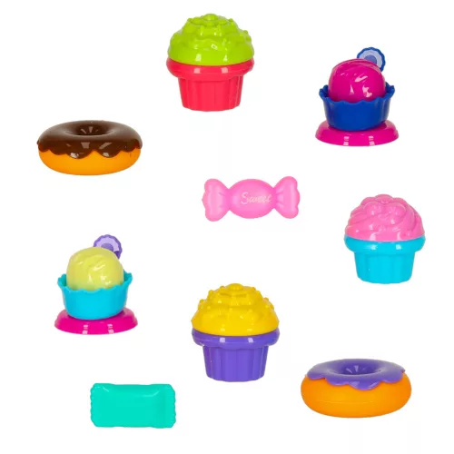 Picnic basket ice cream playset