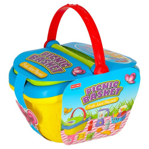 Picnic basket juices drinks food meals snacks for picnic