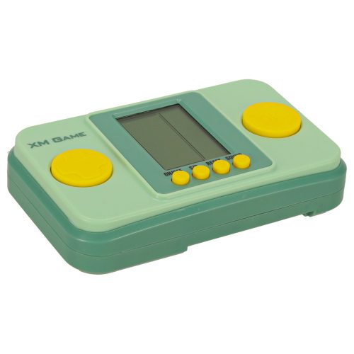 Electronic arcade game portable console green