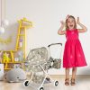 Stroller gondola deep + bag stars