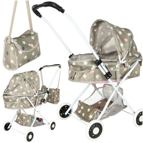 Stroller gondola deep + bag stars