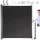 LUARO retractable awning 180 x 400 cm gray, side terrace awning