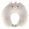 Travel pillow 2in1 neck roll airplane car mascot cat