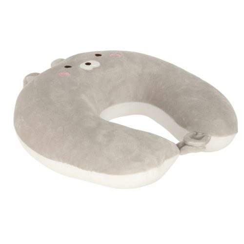 Travel pillow 2in1 neck roll airplane car mascot cat