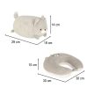 Travel pillow 2in1 neck roll airplane car mascot cat
