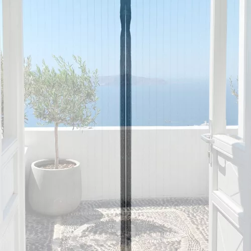 LUARO magnetic mesh screen for doors strong strong magnet 110x220cm