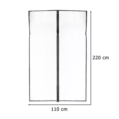 LUARO magnetic mesh screen for doors strong strong magnet 110x220cm
