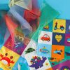 Válogató papírzsebkendő doboz szenzoros Montessori plüss számok betűk