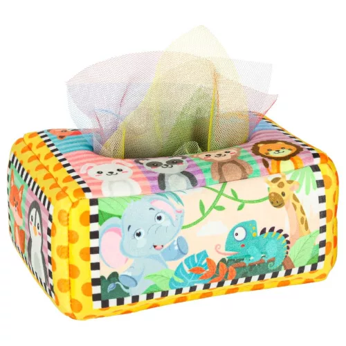 Sorting tissue box sensory montessori plush numbers letters