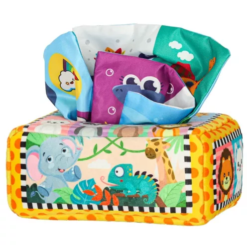 Sorting tissue box sensory montessori plush numbers letters