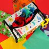 Montessori szőnyeg 2in1 szenzoros törlőkendő dobozban