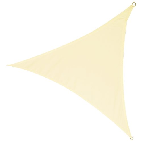 LUARO garden patio parasol waterproof 4x4x4m triangle beige