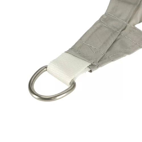 LUARO garden patio parasol waterproof 3x3x3m triangle grey