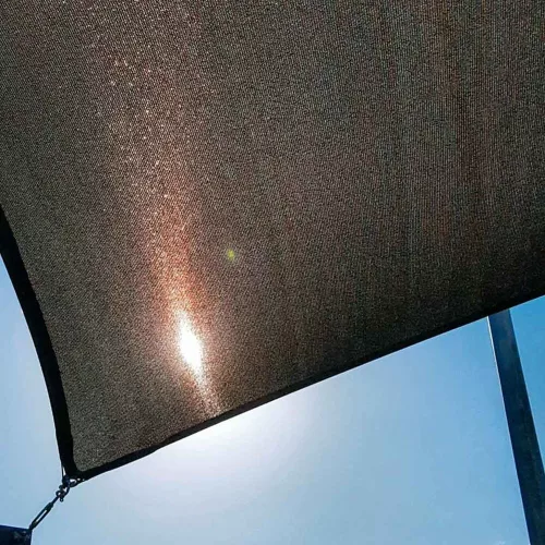 LUARO garden patio parasol waterproof 3x3x3m triangle grey