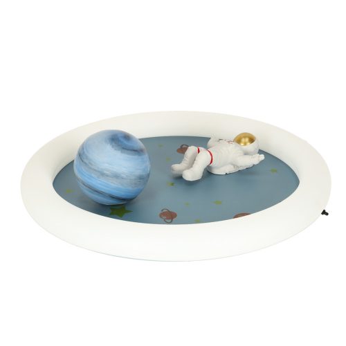 LED ceiling lamp plafond for children's room dimmable LUMELA + remote control starship