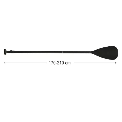 SUP adjustable, foldable, 2-piece board paddle 170-210 cm