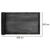 LUARO erkélytakaró árnyékoló háló erkélyre és teraszra 150g/m2 105x500cm UV