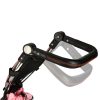 Rowerek treykołowy Trike Fix V3 rower spacerówka 3w1 obracany 360 wolne koło róży
