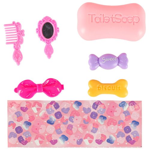 Moving electric bunny plush with accessories