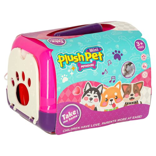 Moving electric bunny plush with accessories