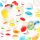 Matching eggs puzzle blocks with hen for storage 12pcs