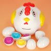 Matching eggs puzzle blocks with hen for storage 12pcs