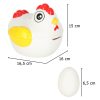 Matching eggs puzzle blocks with hen for storage 12pcs