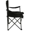 LUARO foldable beach fishing chair, black