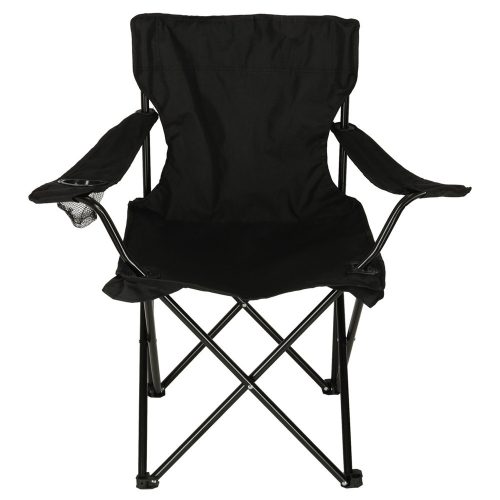 LUARO foldable beach fishing chair, black