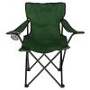 LUARO foldable beach fishing chair, green
