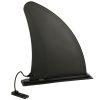 SUP inflatable float board with seat accessories paddle set turquoise 350 cm