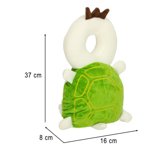 Head protection cushion for learning to walk safety backpack against falls turtle
