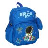 Kindergarten school backpack children astronaut 30x14x23cm