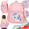 Kindergarten school backpack children unicorn 30x14x23cm