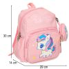 Kindergarten school backpack children unicorn 30x14x23cm