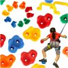 Climbing stones children's climbing handles colorful 10 pcs + screws
