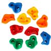 Climbing stones children's climbing handles colorful 10 pcs + screws