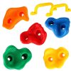 Climbing stones children's climbing handles colorful 10 pcs + screws