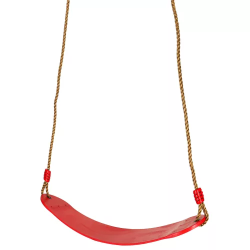 Children's garden swing flat durable red
