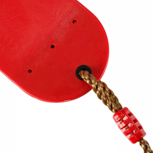 Children's garden swing flat durable red