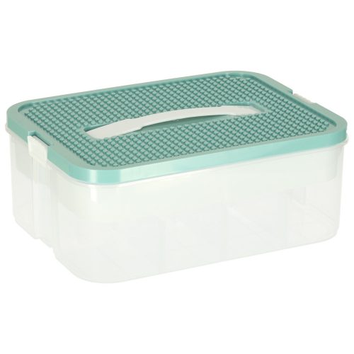 Box organizer toy box trinket box with compartment lid