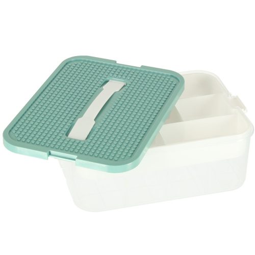 Box organizer toy box trinket box with compartment lid