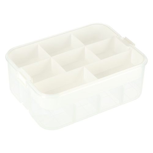 Box organizer toy box trinket box with compartment lid