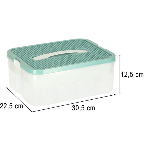 Box organizer toy box trinket box with compartment lid