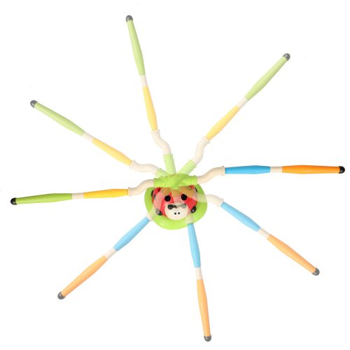 Sports dexterity game for children jumping rope target throw ladybug rocket launcher 3in1