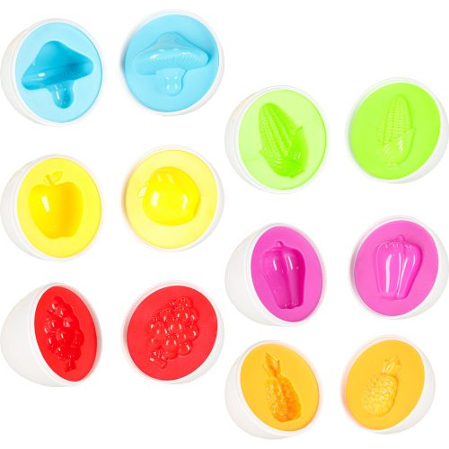 Matching eggs puzzle blocks 6pcs