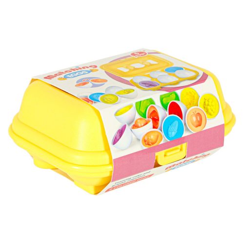Matching eggs puzzle blocks 6pcs